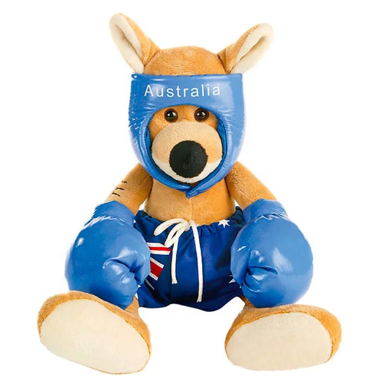 boxing kangaroo plush toy