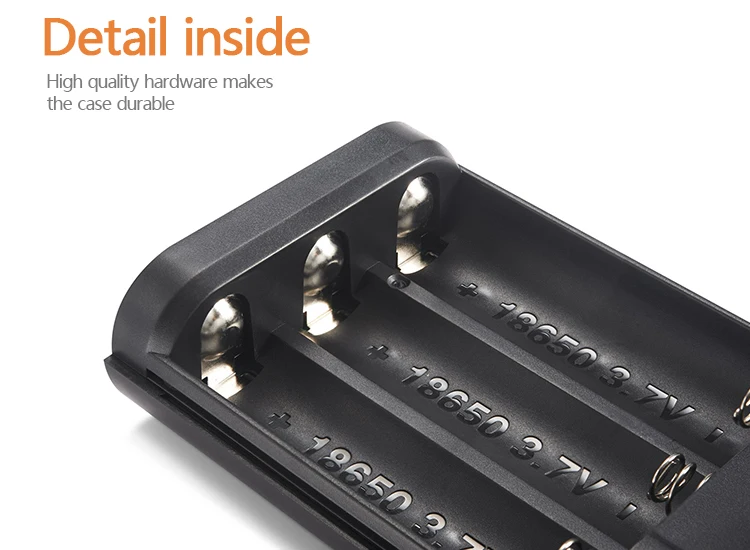 Diy Portable Battery Case 18650 Battery Charger Cell Phone/18650 Liion