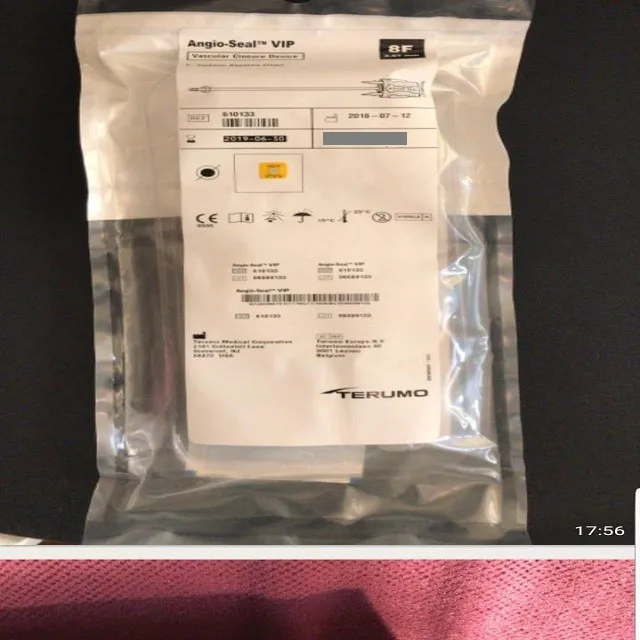 Angioseal Vascular Closure Device Guidewire Guide Wire Terumo
