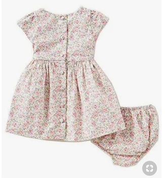 printed baby frock