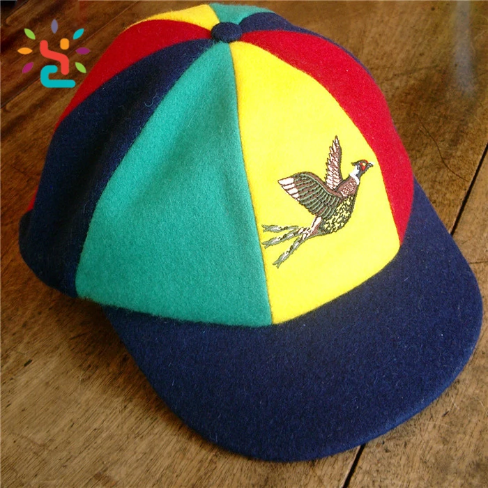 custom design cricket baggy green cap