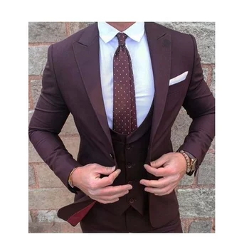 Design Formal Wedding Groom Suit Men S Wear One Piece Coat And