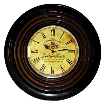Traditional Home Decoration Wooden Antique Style Wall Clocks Large Traditional Home Decoration Wooden Antique Style Wall Clocks Large Retro Watches Round Clock Exclusive
