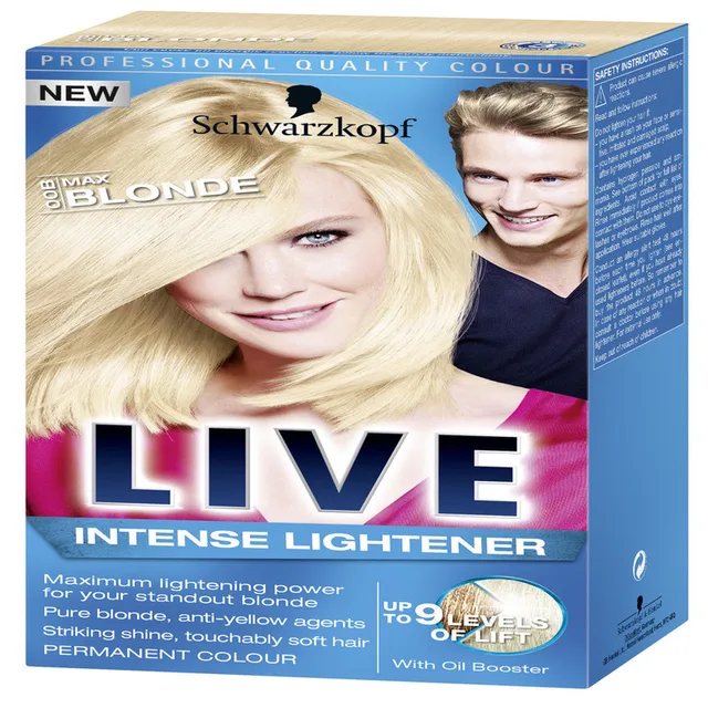 Live Intense Lightener Max Blonde Buy Hair Colour Max Blonde Product On Alibaba Com