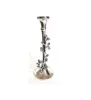 Hammered Design Best Aluminium Metal Candle Holder Candlestick Holder Candelabra Candle Pillar Holder