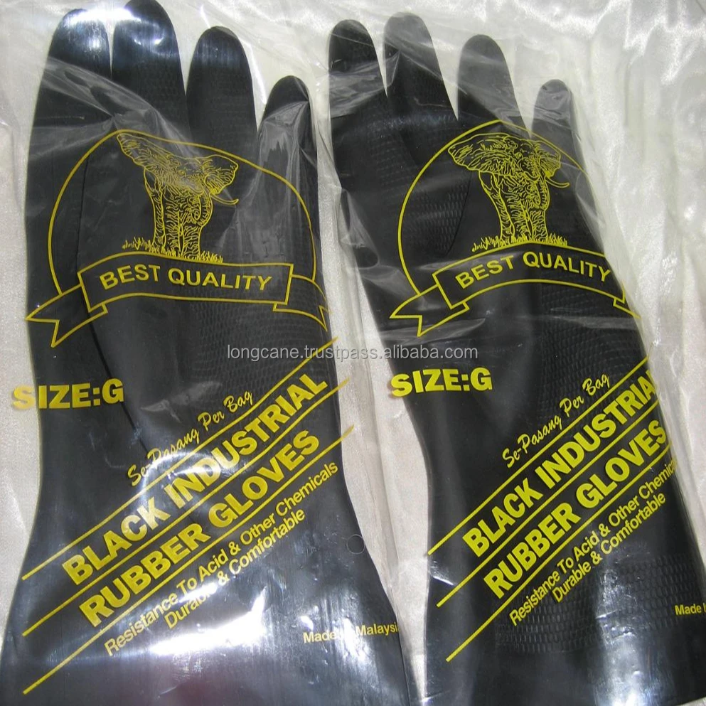industrial rubber gloves
