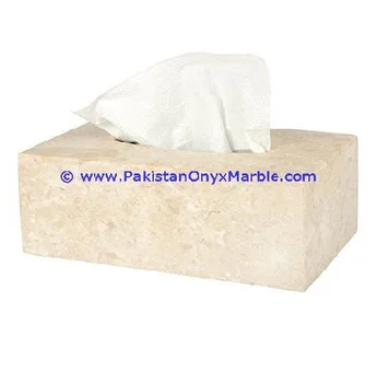 marble tissue box cover