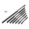 Black White Colorful Aluminum Alloy door pull handles for kitchen cabinet cupboard