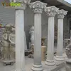 Stone Roman pillar Marble decorative pillars for homes