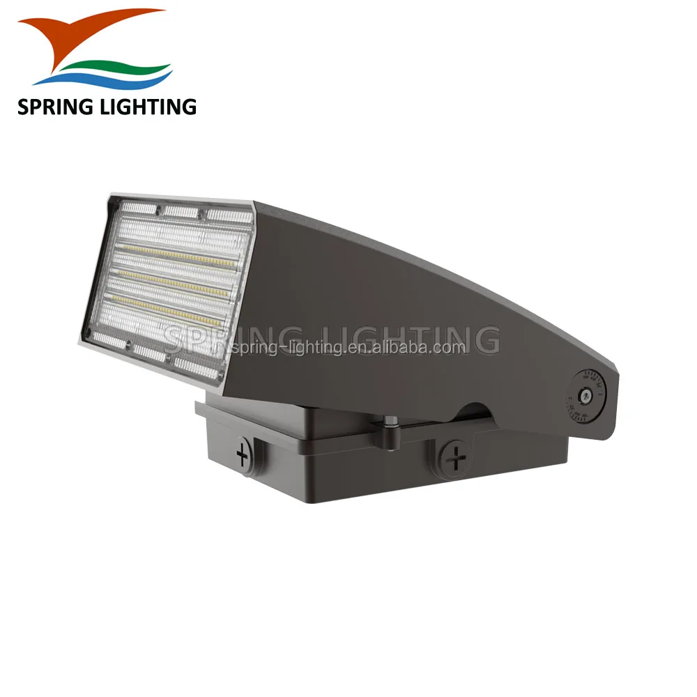 60W Outdoor LED Security Lighting with Wide Lighting Range 0-90degree Adjustable LED Wall Pack Light