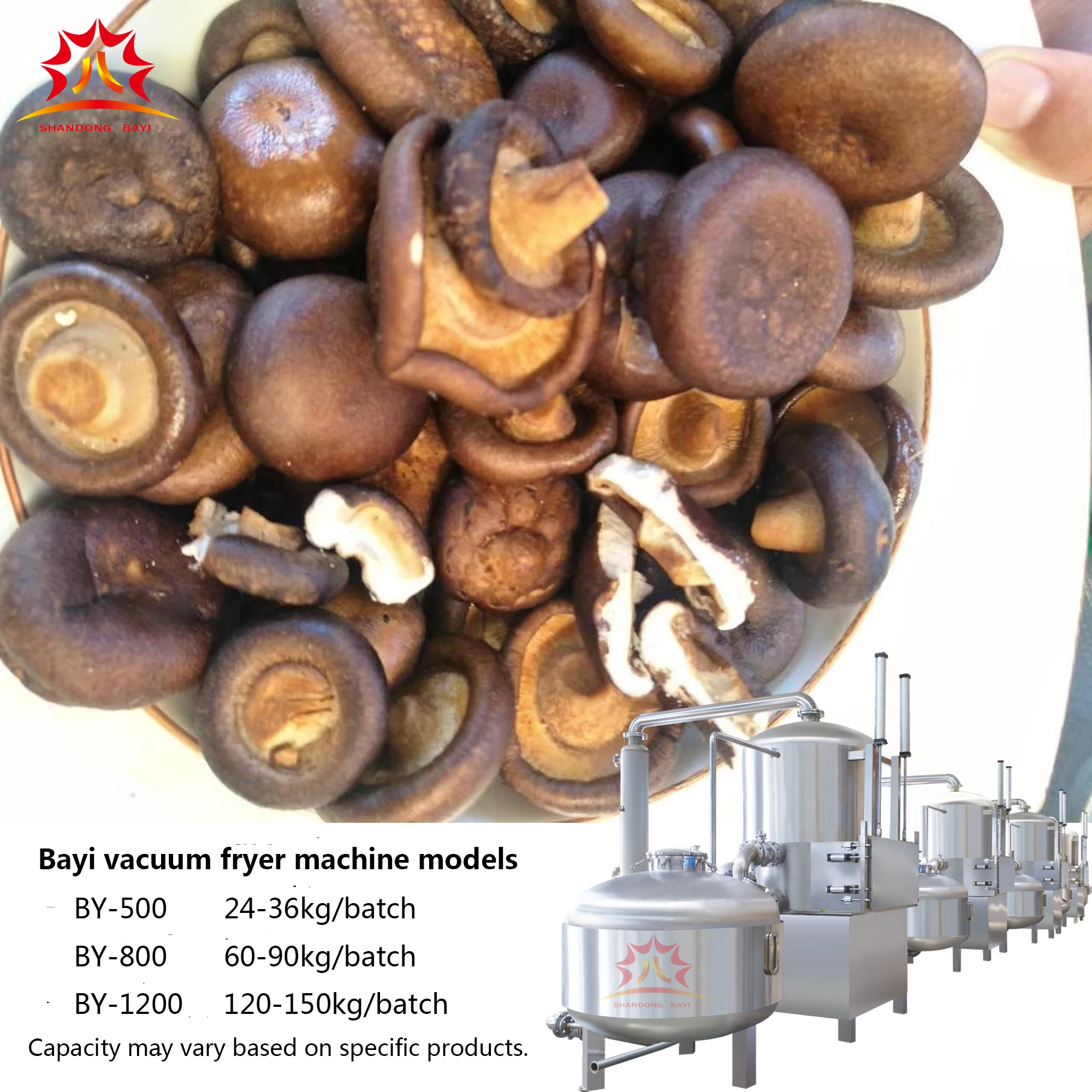 fruits vegetables mushroom chips vacuum fryer crispy carrot vacuum fryer