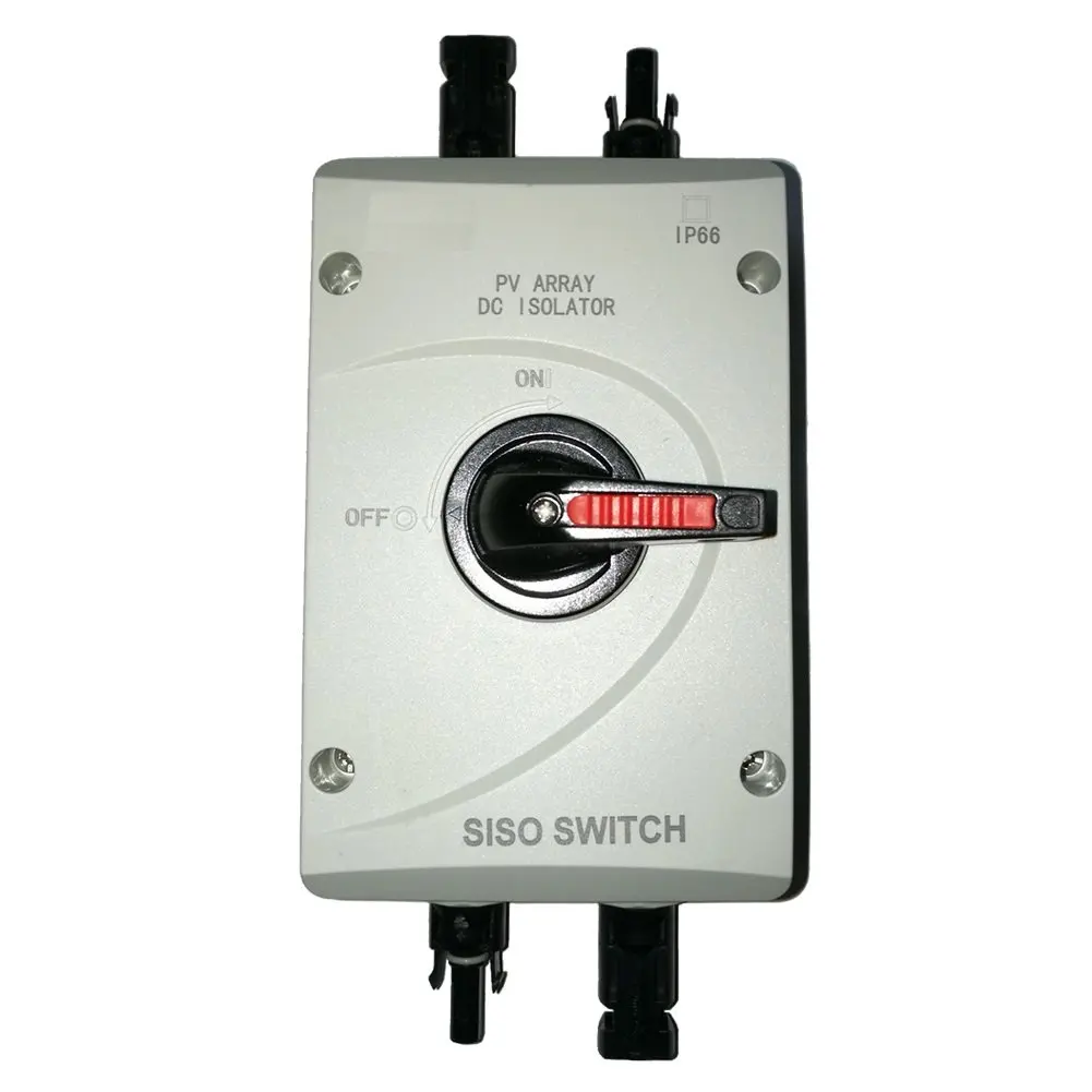 solar panel isolator switch