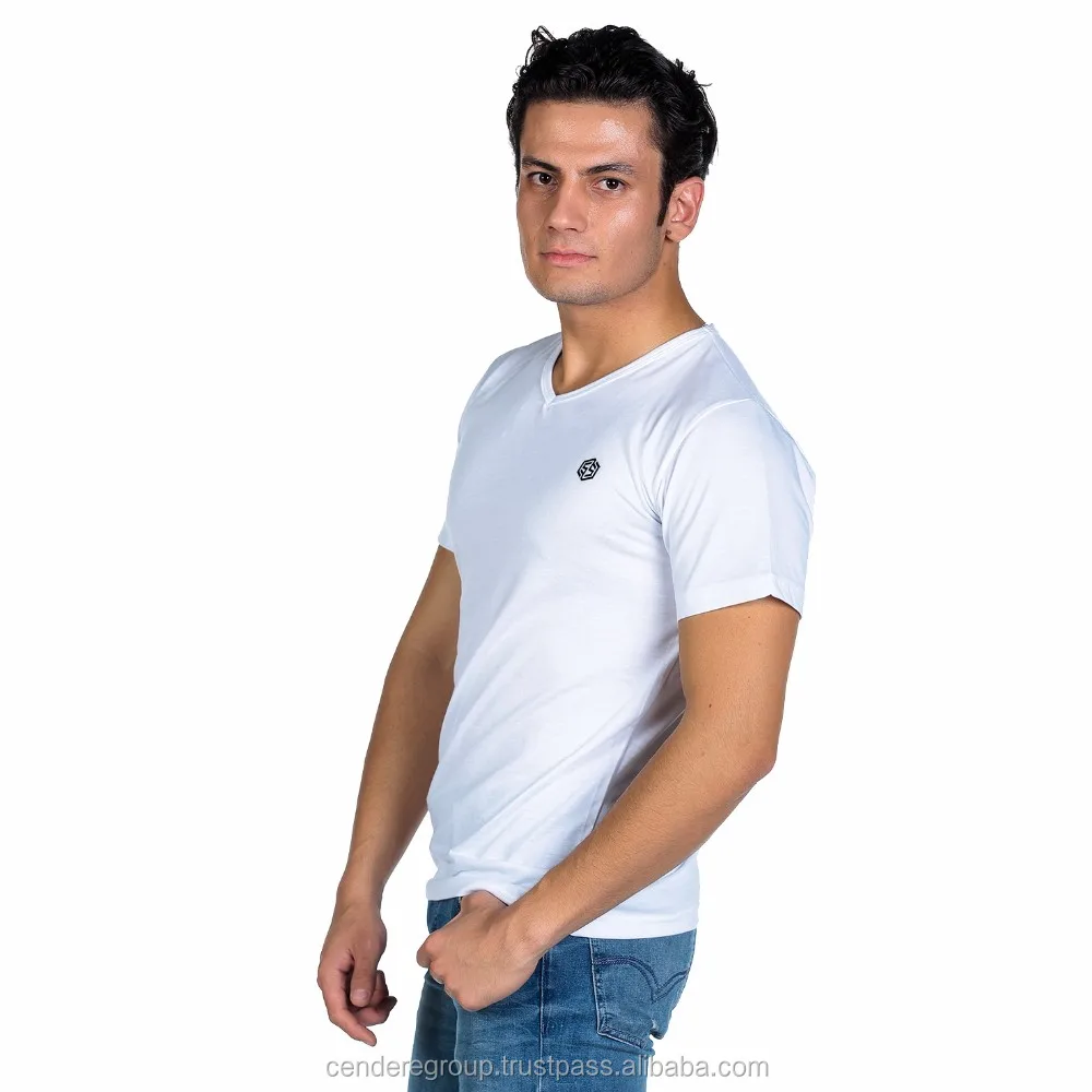 100 Cotton More Colors Choose V Neck Custom Black V Neck High Quality