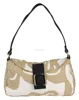 Cotton With Leather Portable Travel Makeup Case Mini Cosmetic Women bag Purse
