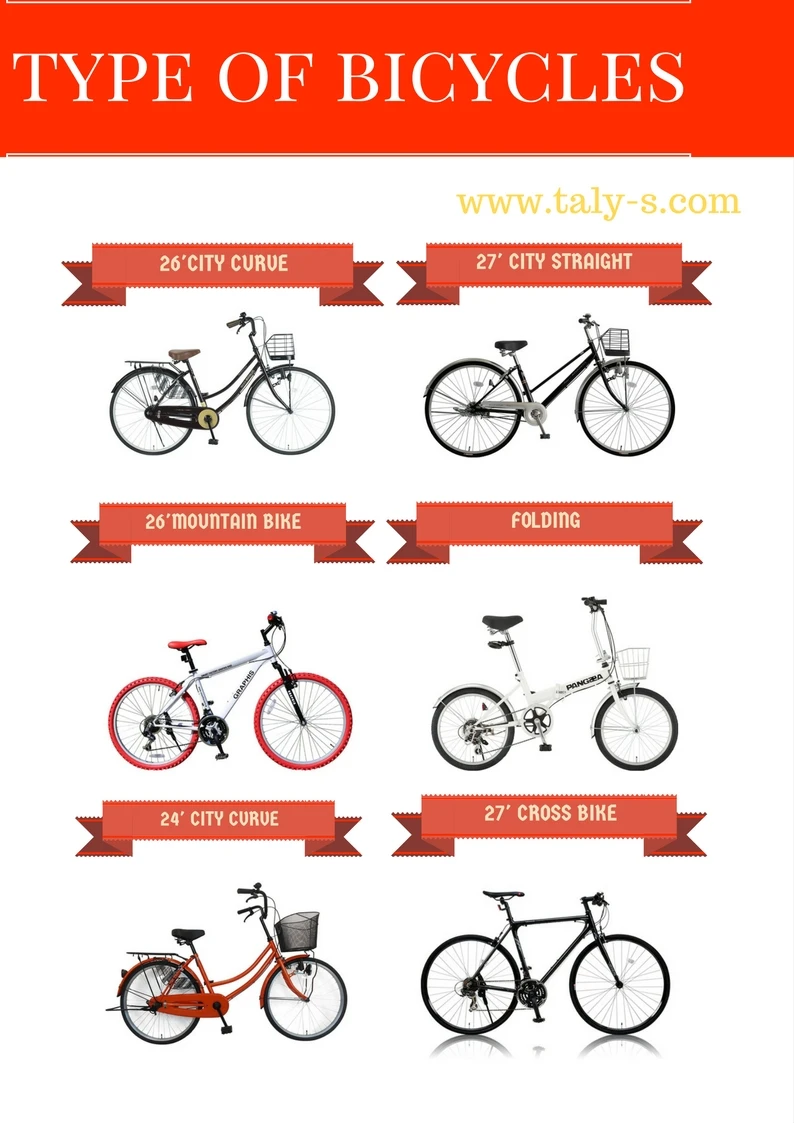 types of folding bikes