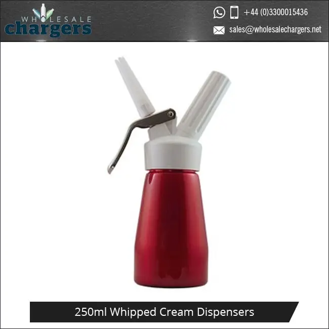 White Plastic Head 250ml Whipped Cream Dispensers Buy Gastro Whipped