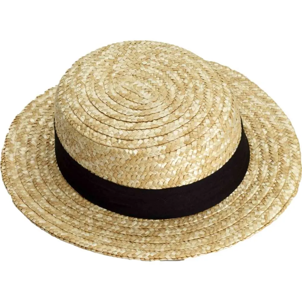 mens skimmer straw hats