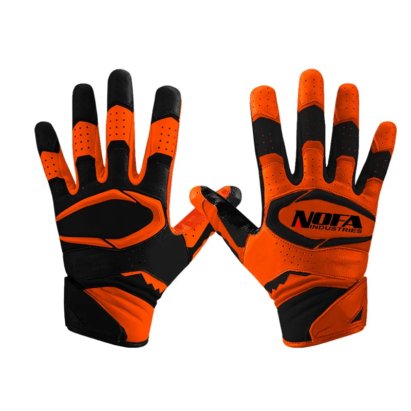 Wholesale Youth American Football Gloves Custom High Quality Football