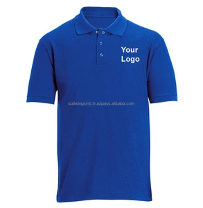 Royal blue 100% cotton custom workwear polo shirt, wholesale uniform polo shirt, Embroidery your logo shirt Royal blue 100% cotton custom workwear polo shirt, wholesale uniform polo shirt, Embroidery your logo shirt