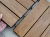 Do it yourself WPC decking tiles, for outdoor garden, decking, flooring, 100% waterproof, fireproof, UV-resistant, 300x300mm