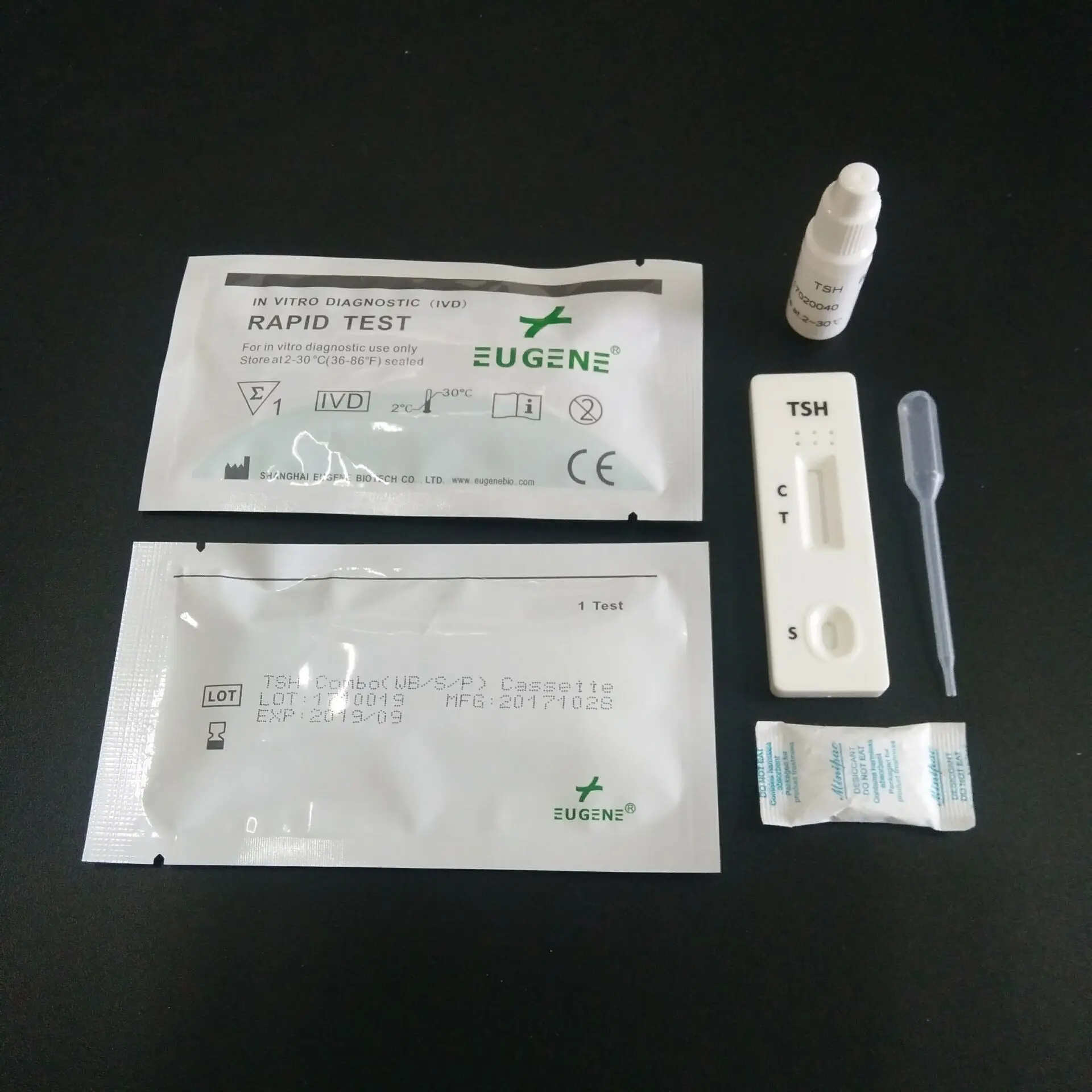 Tsh Rapid Test Kit Thyroid Stimulating Hormone Rapid Test Combowbsp Cassette Iso13485 Buy 8479