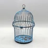 Blue with Copper Antique Designer Bird Cages