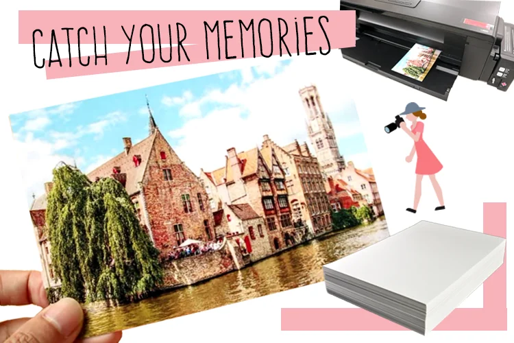 Water Resistance Inkjet Semi Glossy RC Photo Paper 6R