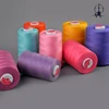 28s2 Poly poly corespun thread 100% spun polyester sewing supplies for clothing