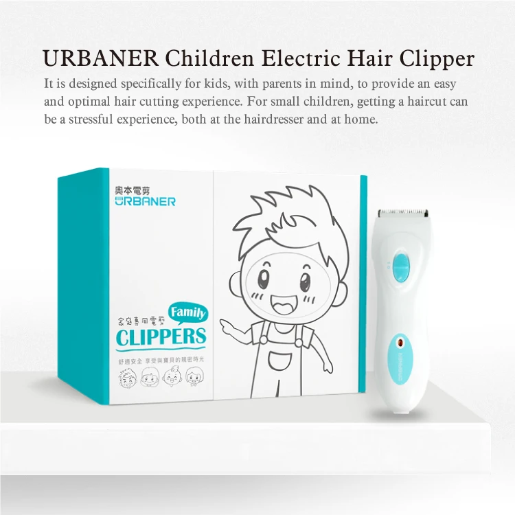 Children Hair Clipper Rechargeable Type【URBANER】MB-133