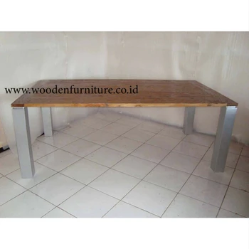 Teca Mesa De Comedor Minimalista Rústica Mesa De Comedor De Caoba ... Teca Mesa De Comedor Minimalista Rústica Mesa De Comedor De Caoba ...