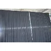 adjustable black pipe and drape curtains for exhibit booth design