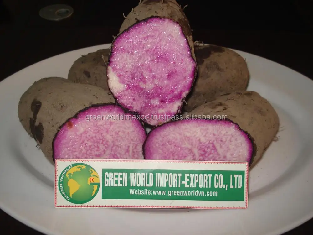 Premium Quality Fresh Purple Yam With Competitive Price For New Crop