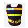 Auto flashing LED safety vest