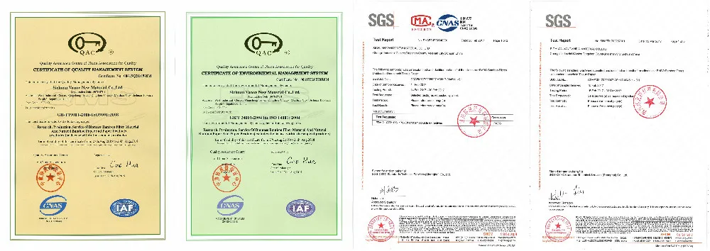 bamboo tissue paper certificates