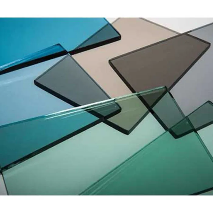 window colour stained lake blue tinted glass