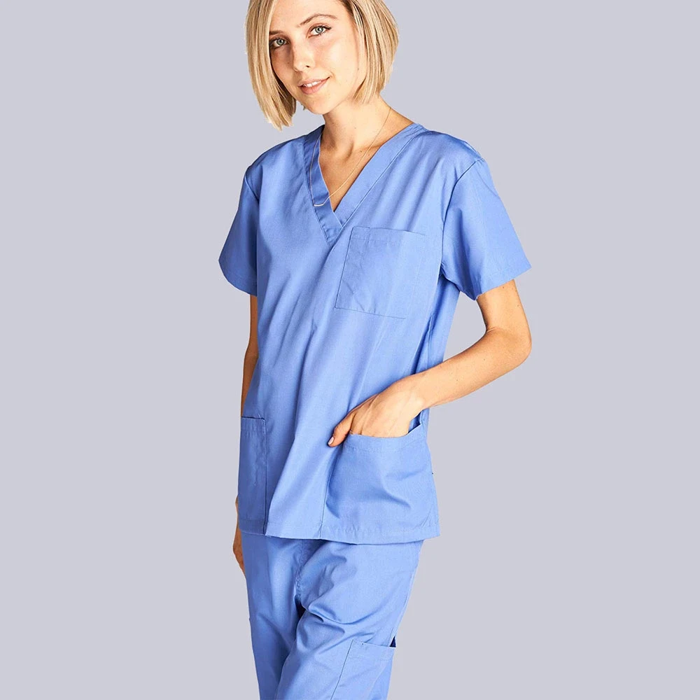 Oem Service Medical Uniforms Reina Scrubs Set Top And Pants Buy