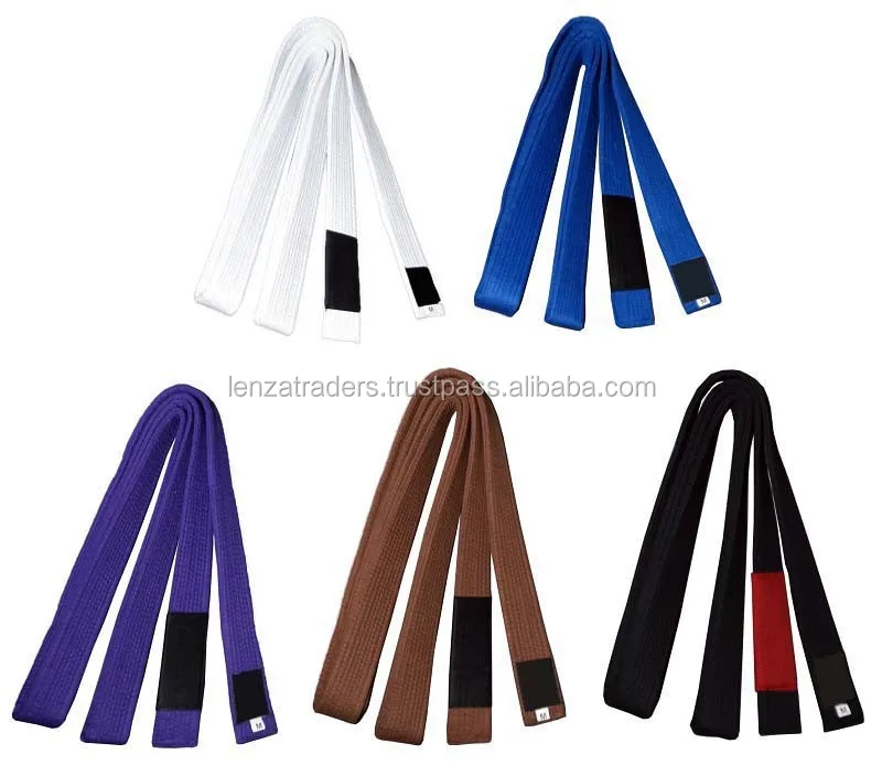 Blue Belt Jiu Jitsu Gi Bjj Belts For 2019 Competitions 100 Cotton