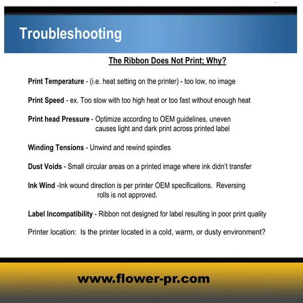 Wax Printer Ribbon,Zebra Wax Resin Ribbon,Zebra Thermal Ribbon For Ribbon Label Printer For Thermo Transfer Printing