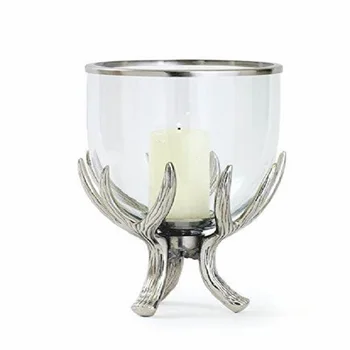 Clear Glass Chimney Hurricane Candle Holder - Buy Clear Glass Chimney