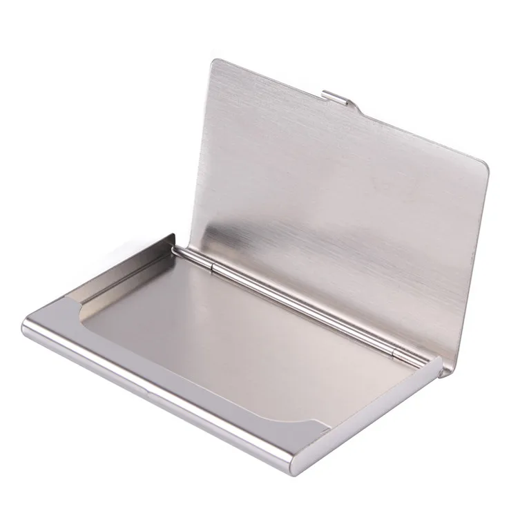 Stainless Steel Business Metal Name Card Holder Personality Metal Business Card Holder Aluminum 5186