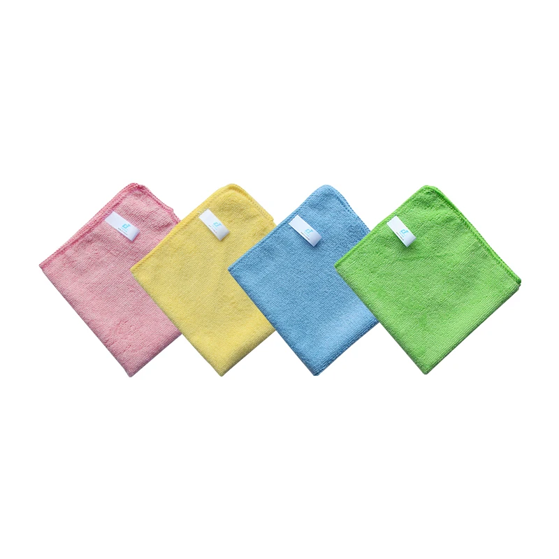 Wholesale Commercial Bleach Resistant All Purpose Streak Free Color Coded Microfiber Dust