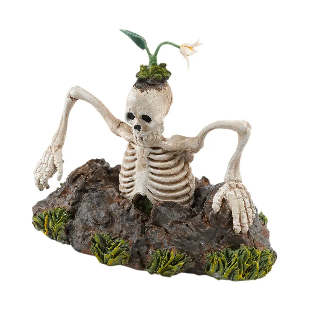 Department 56 56.53146 Accessories for Village Collections Halloween Resting My Bones Figurine Multicolor 4.75 Inch
