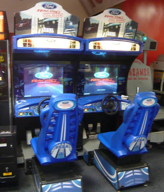 Ford Racing Video Arcade Car Racing Game Electronic Arcade Race Car ...