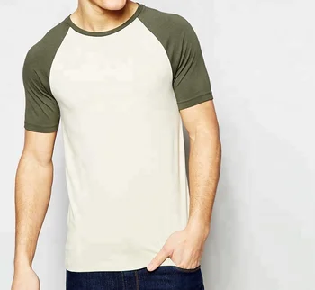 camiseta raglan hombre