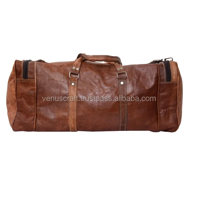 womens leather weekend travel bag