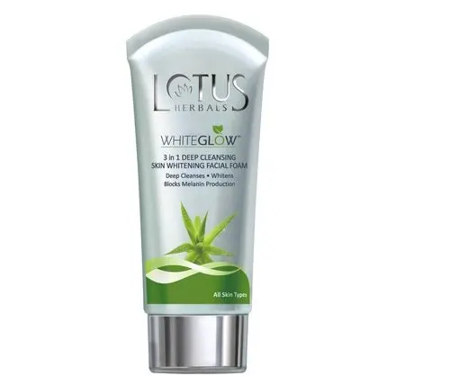 lotus herbals skin whitening & brightening gel crème