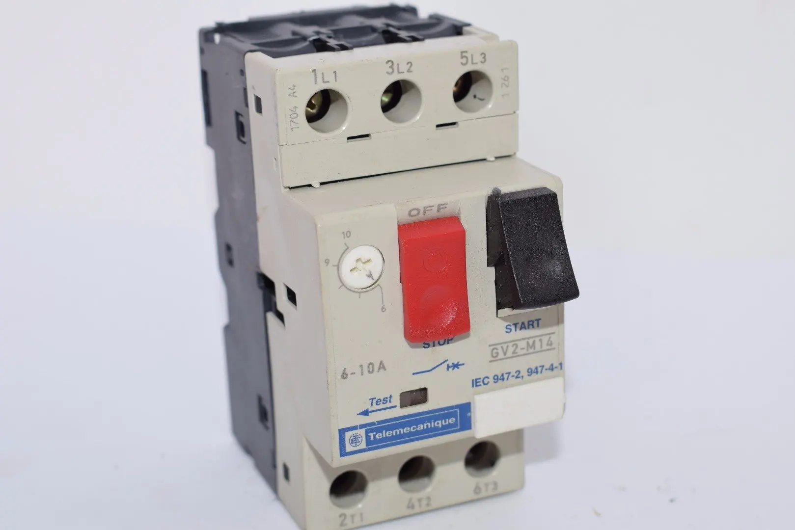 Telemecanique GV2-P08H7 Motor Starter 2.5-4A
