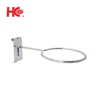 Wire ball holder display hook chrome for gridwall