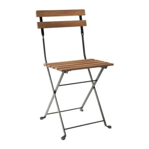 New Design Coffeehouse Table And Chairs/ 3 Pieces Foldable Acacia Wood