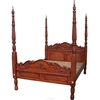 Classic Furniture Antique Reproduction Colonial Four Poster Bed - Antique Reproduction Mahogany Indonesia